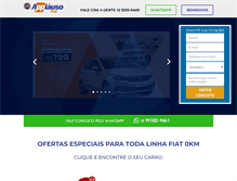 Tablet Screenshot of fiatapplauso.com.br